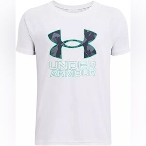 Under Armour Boys' Tech Hybrid Print Fill T-Shirt, Small, NWT